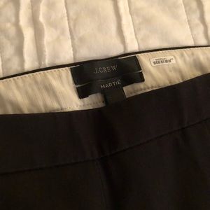 J.Crew Black Pants - side zip